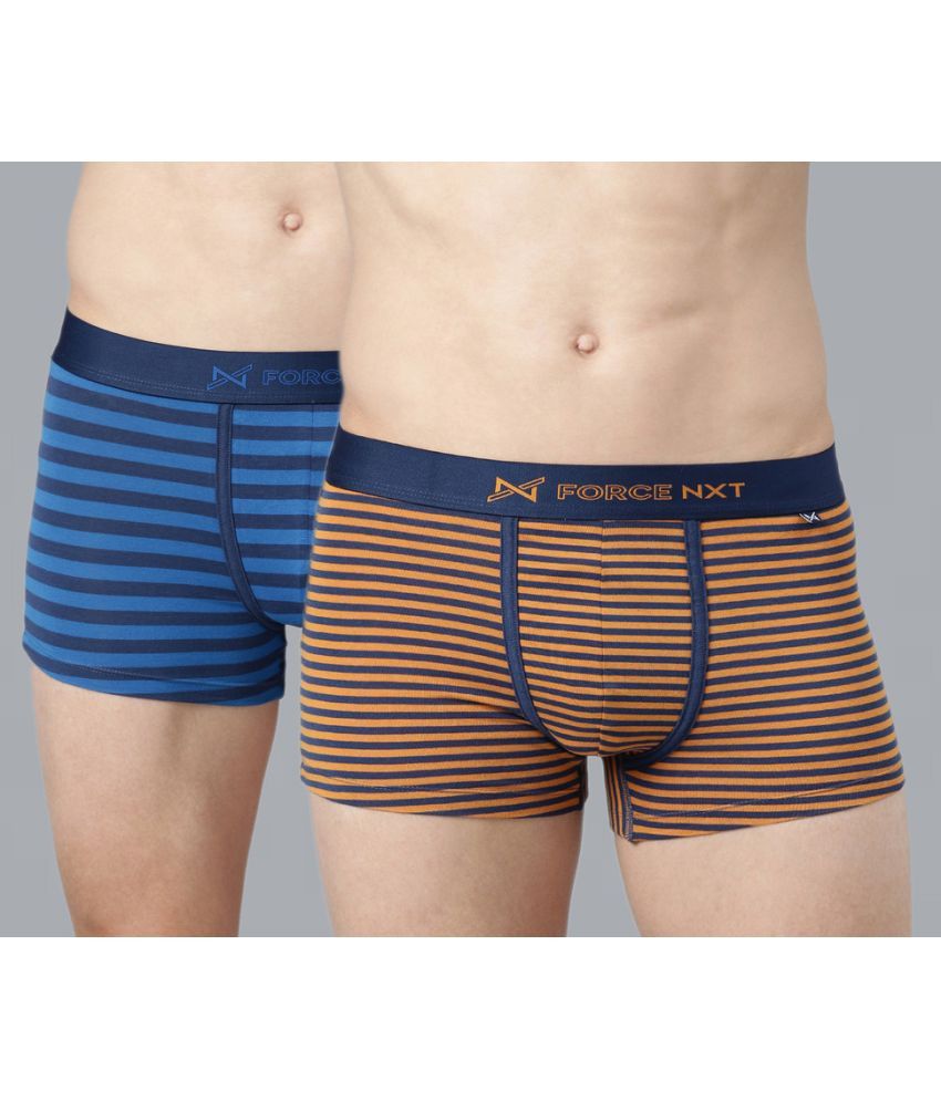     			Force NXT Pack of 2 Cotton Men's Trunks ( Multicolor )