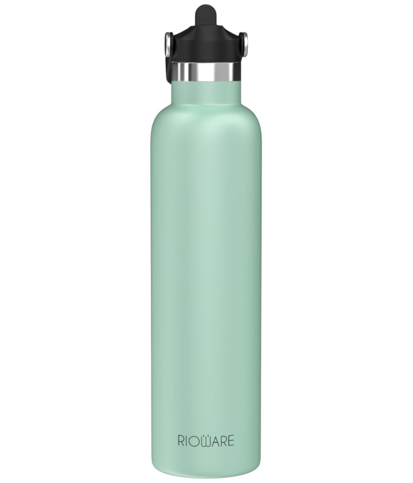     			Rioware Riotuff Insulated Water Bottle Green Sipper Water Bottle 1000 mL ( Set of 1 )