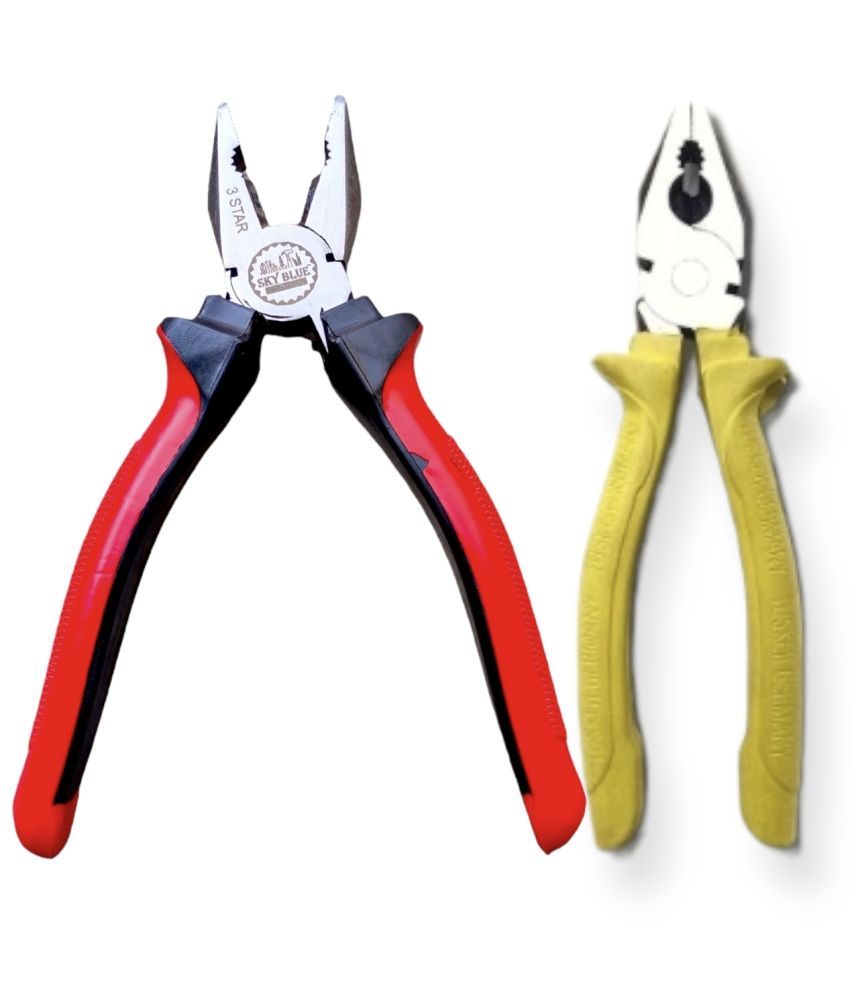     			Sky Blue Combination Hand Tool's Multipurpose Professional Home & Office Used Tool's Kit  ( 2 Piece )