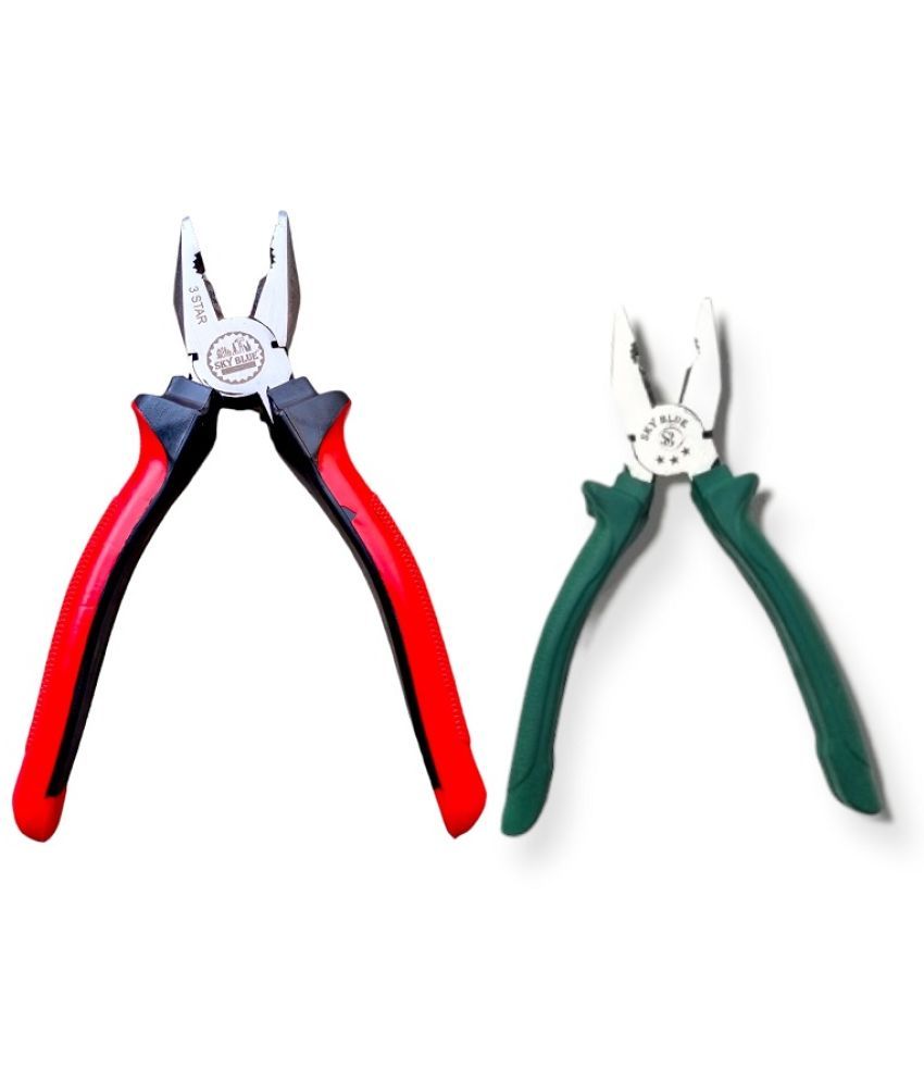     			Sky Blue Combination Hand Tool's Multipurpose Professional Home & Office Used Tool's Kit  ( 2 Piece )