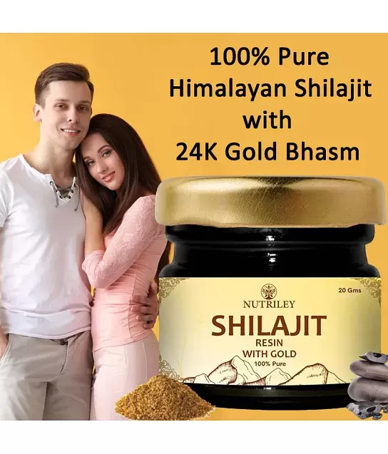 Nirvasa Pure Original Himalayan Shilajit/Shilajeet Resin 20g | Improve  Strength & stamina for men & women | Stronger Than Pills & Capsules