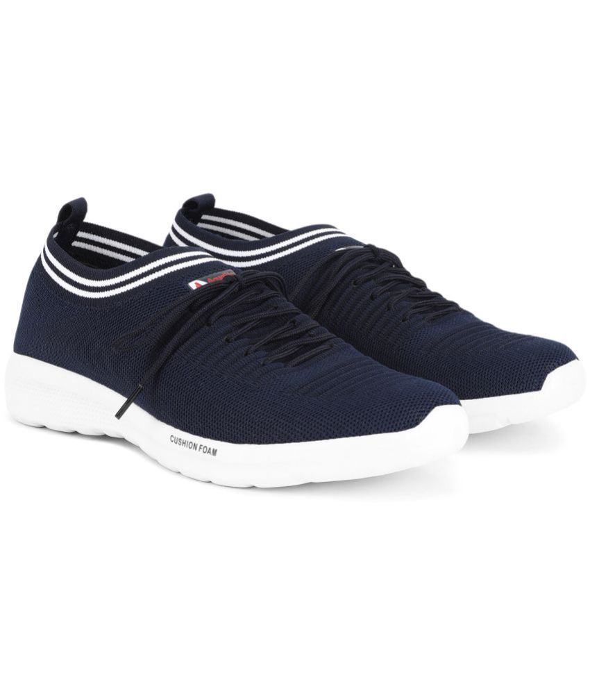     			Aqualite Navy Men's Sports Running Shoes