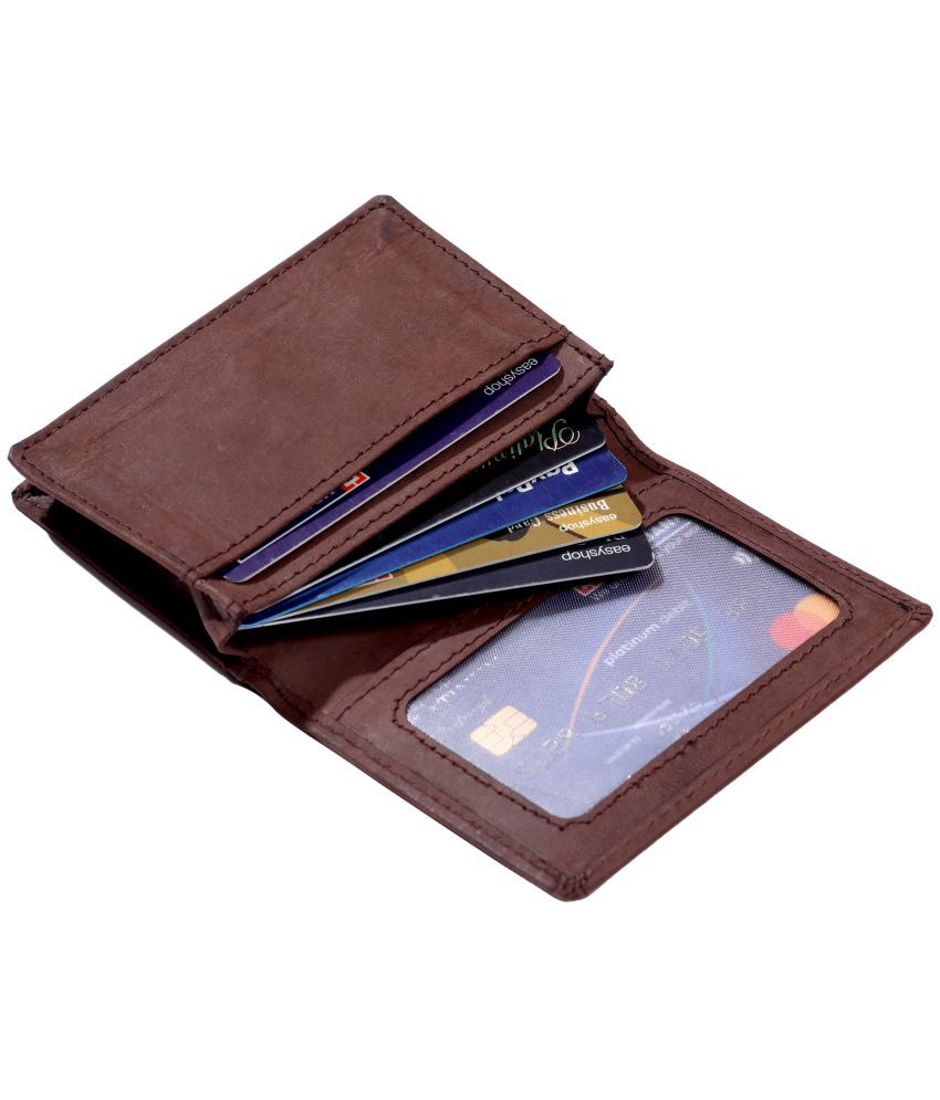     			DUO DUFFEL - Leather Card Holder ( Pack 1 )