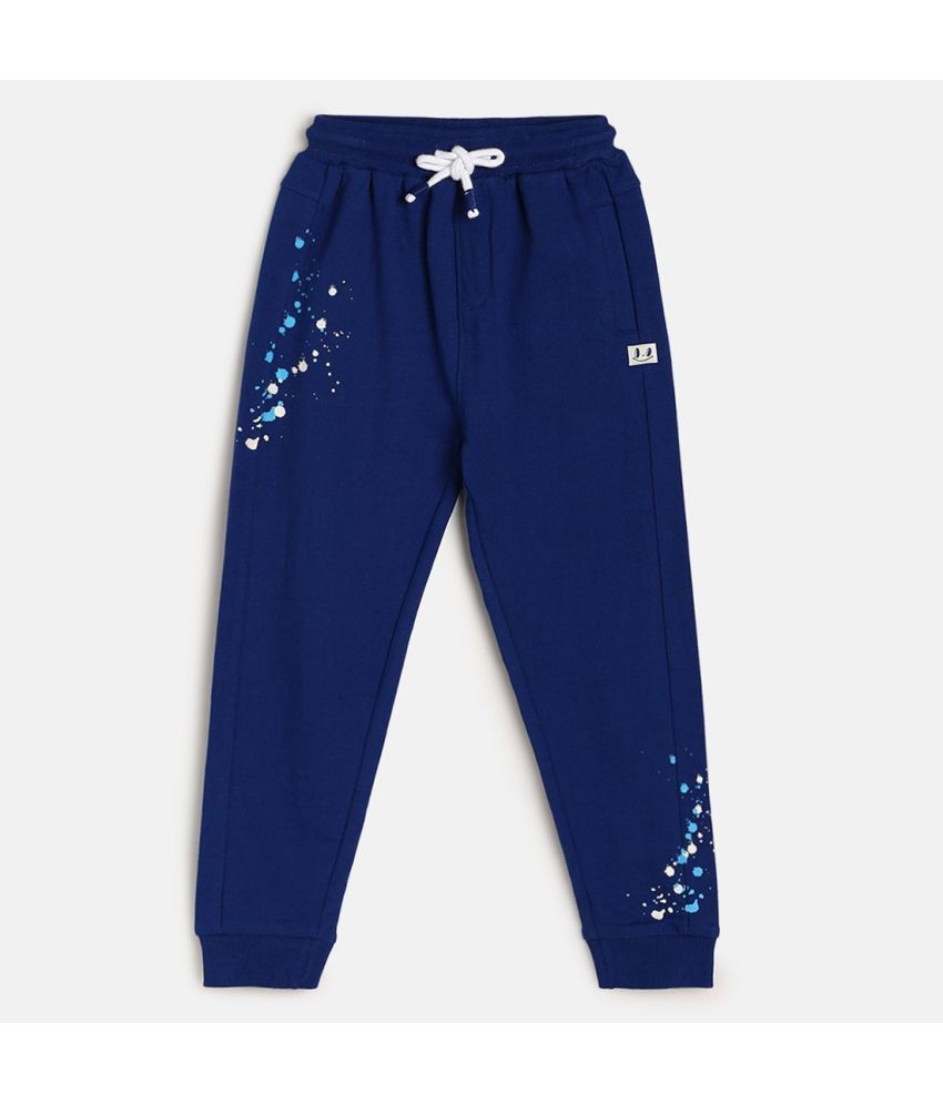     			MINI KLUB Pack of 1 Boys Cotton Trackpant ( Navy Blue )