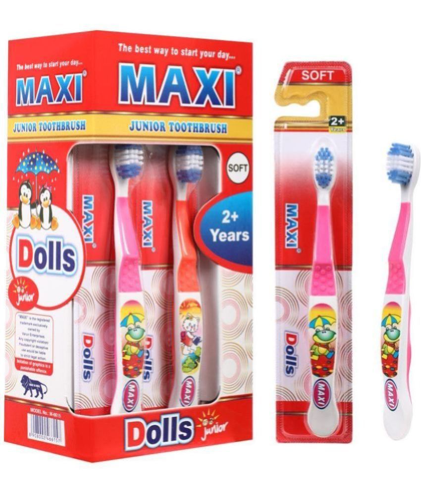     			Maxi Dolls Junior Soft Toothbrush (Pack of 12)