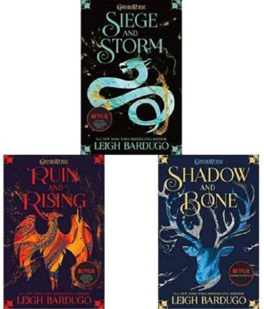    			Shadow And Bone Trilogy [Shadow And Bone + Siege And Storm + Ruin And Rising] By Leigh Bardugo By Leigh Bardugo 2017 English (Paperback)  (Paperback, Leigh Bardugo)