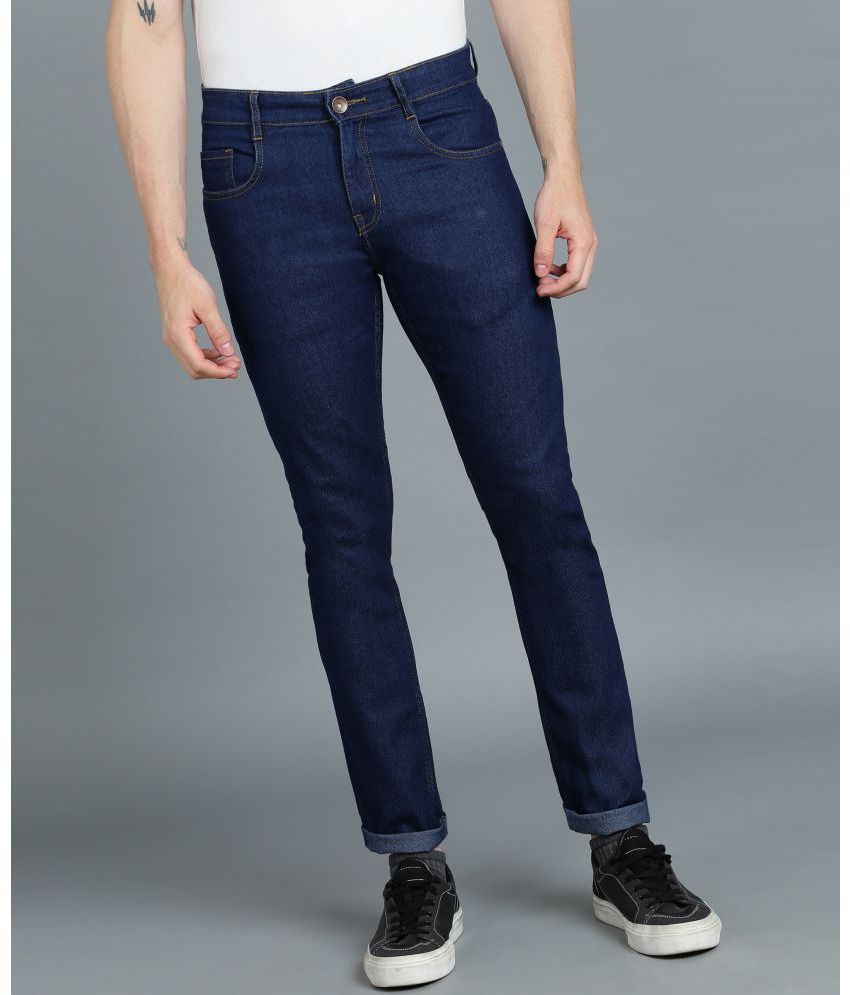     			Supernova Inc. Slim Fit Washed Men's Jeans - Light Blue ( Pack of 1 )