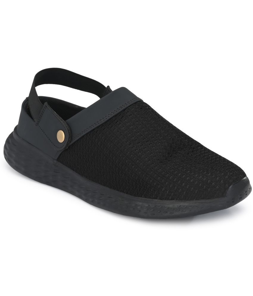     			Bucik - Black Men's Floater Sandals