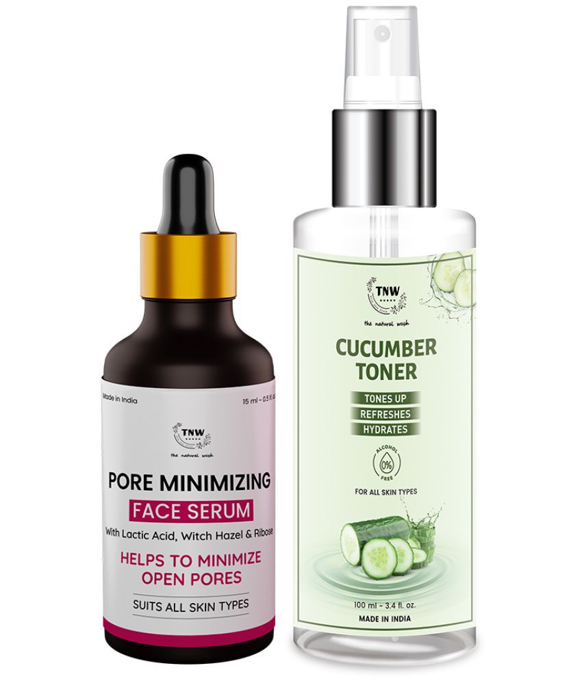     			Combo of 2- Cucumber Toner 100ml & Pore Minimizing Face Serum 15ml