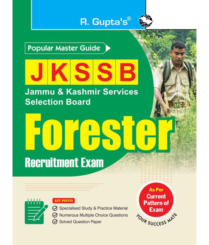    			JKSSB: FORESTER Recruitment Exam Guide