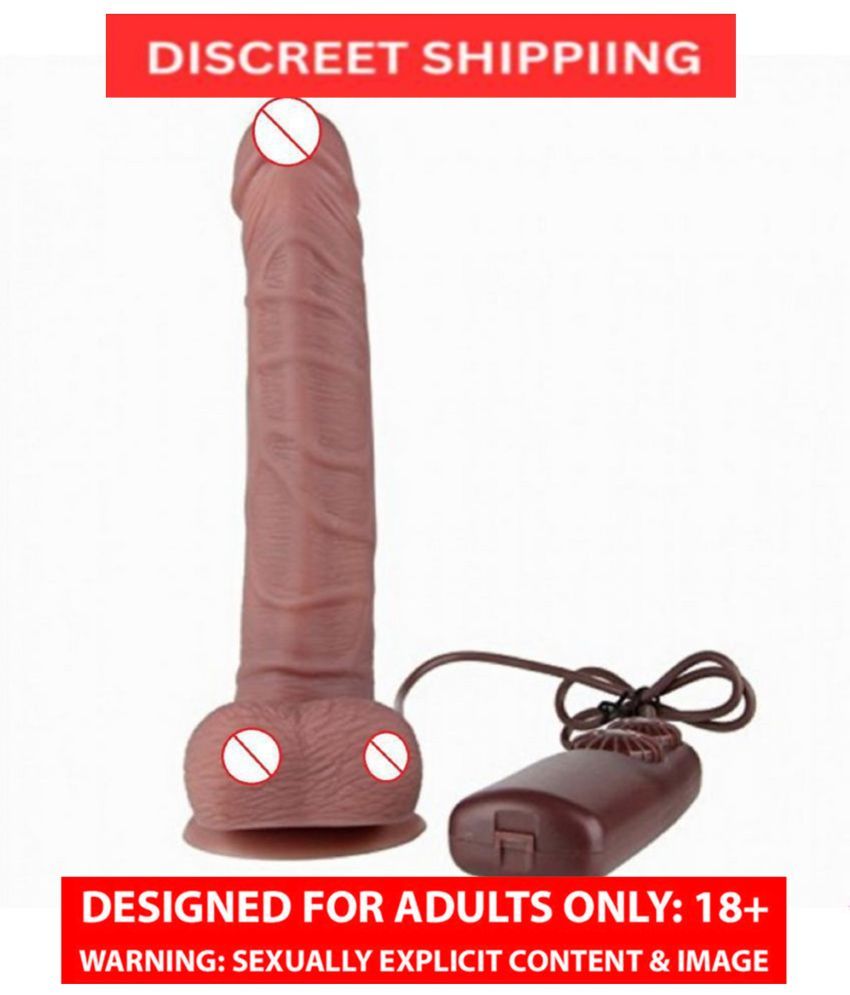     			KNIGHTRIDER 10 Inch 360 digree Rotating Vibrating Premium Dildo With Remote and Suction Cup For Women