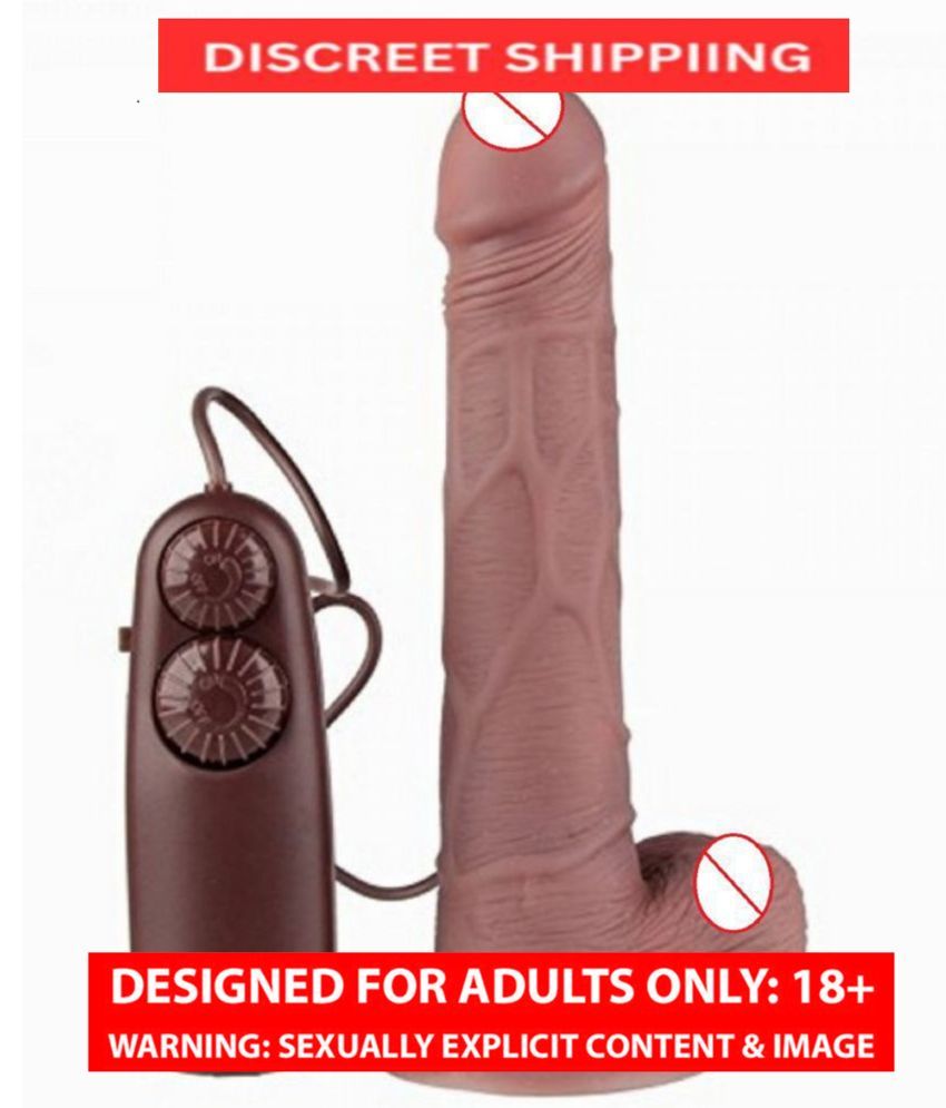     			KNIGHTRIDER 10 Inch 360 digree Rotating Vibrating Premium Dildo With Remote and Suction Cup For Women