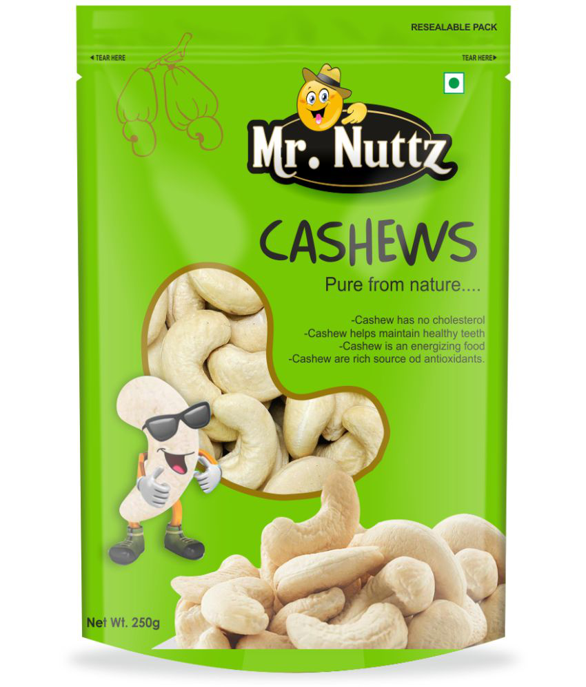     			Mr.Nuttz Whole Cashews Kaju 250g