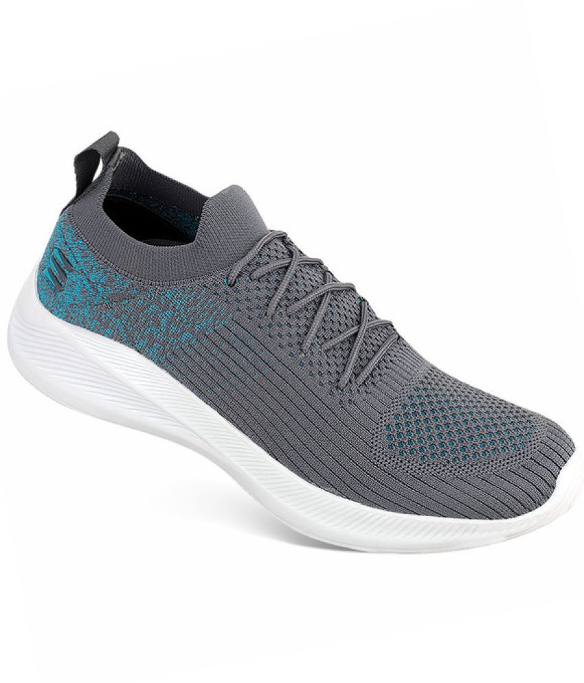     			Sspot On - ACTIVE-02 Dark Grey Men's Sports Running Shoes