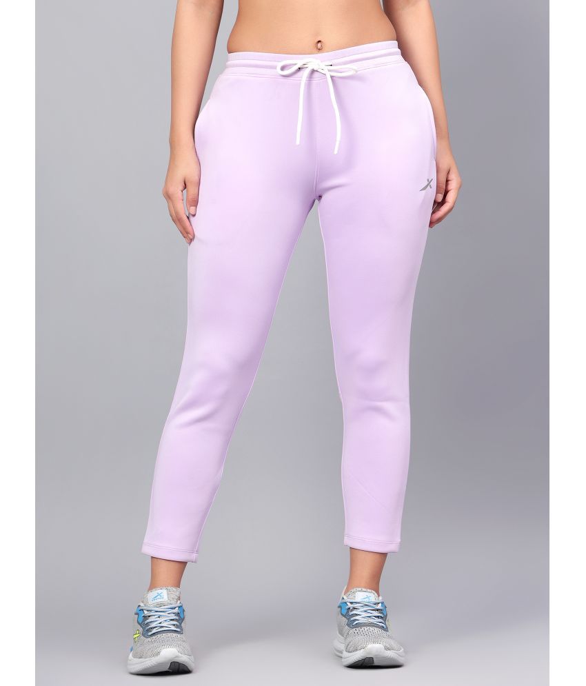     			Vector X - Lavender Polyester Women's Gym Trackpants ( Pack of 1 )