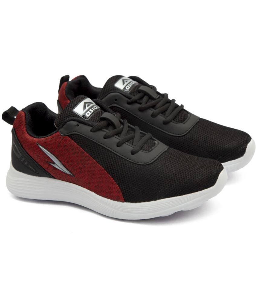     			ASIAN - Maroon Men's Sports Running Shoes