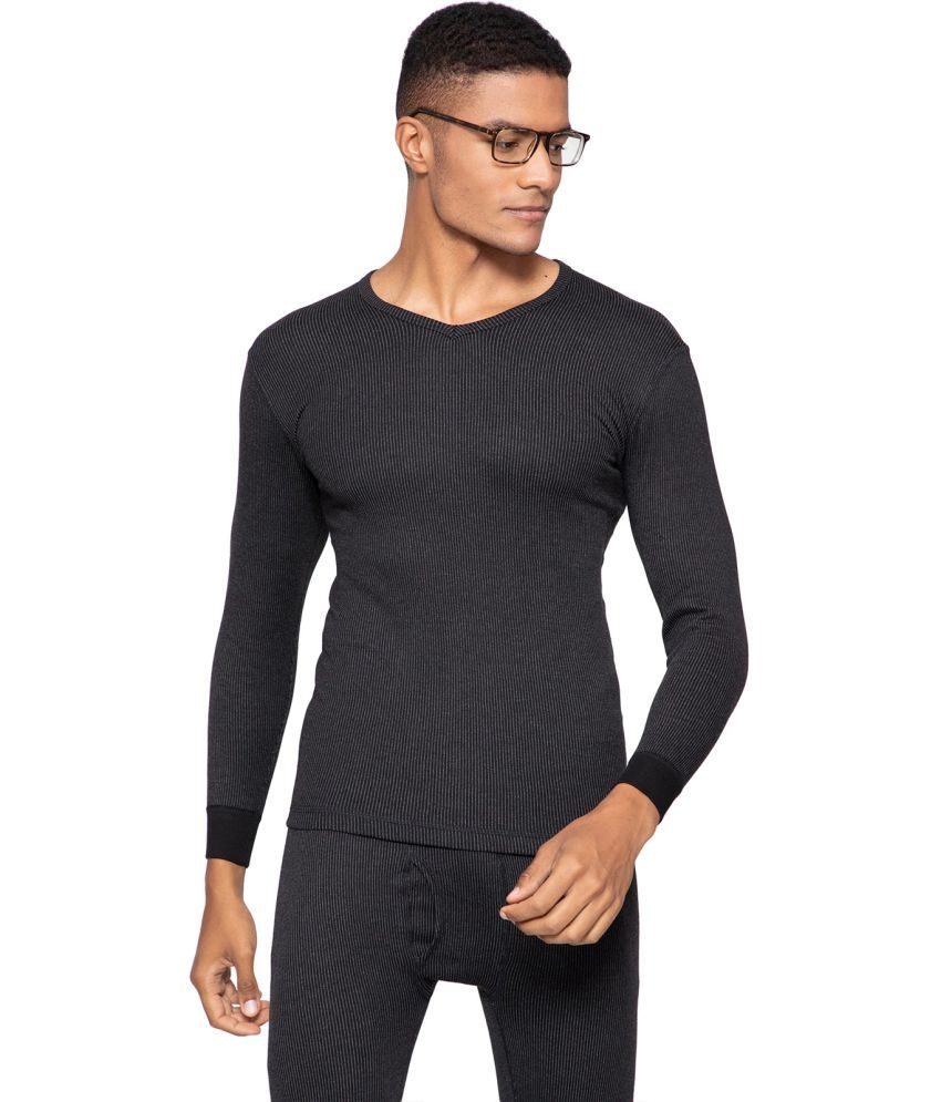     			Amul - Black Polyester Men's Thermal Tops ( Pack of 1 )