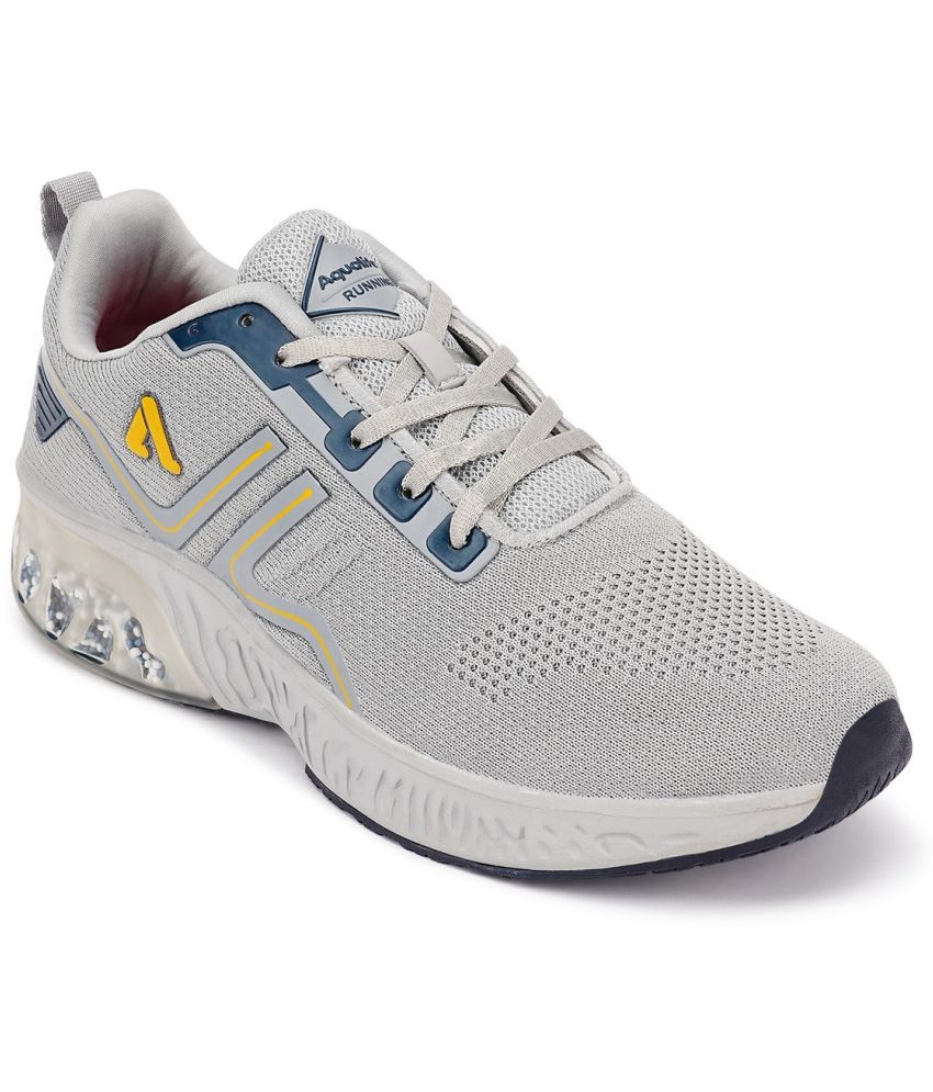     			Aqualite Light Grey Men's Sports Running Shoes