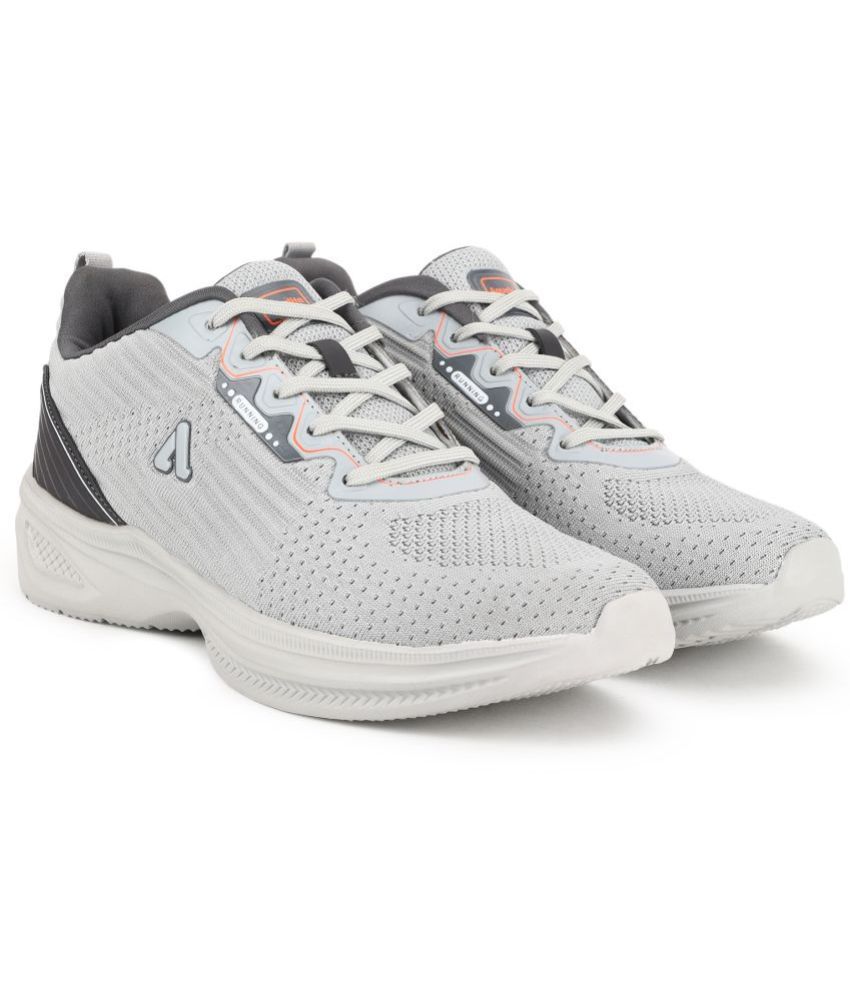     			Aqualite Light Grey Men's Sports Running Shoes