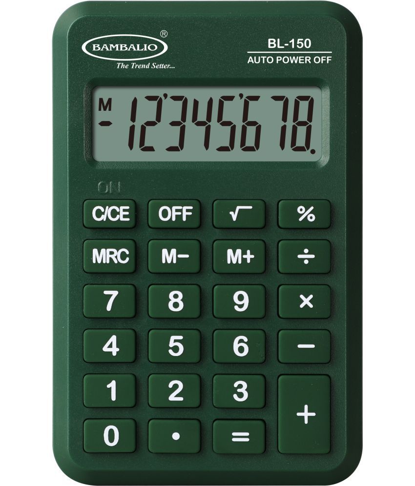     			Bambalio Calculator BL-150 Green