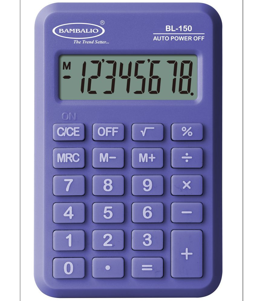     			Bambalio Calculator BL-150 Purple