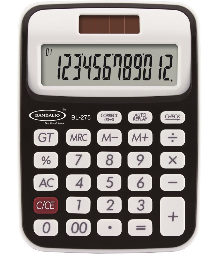     			Bambalio Calculator BL-275 Black