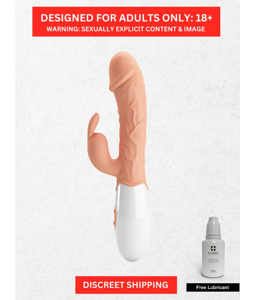     			Buy Online Most Selling Rabbit Vibrator-  Clitoris Stimulator G-Spot Massager for women with Kaamraj Lube Free