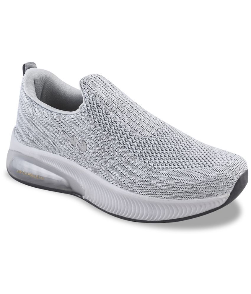     			Campus PANEL Grey Men's Slip-on Shoes