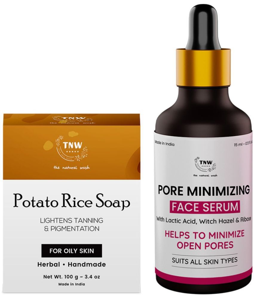     			Combo of 2- Potato Rice Soap 100gm & Pore Minimizing Face Serum 15ml