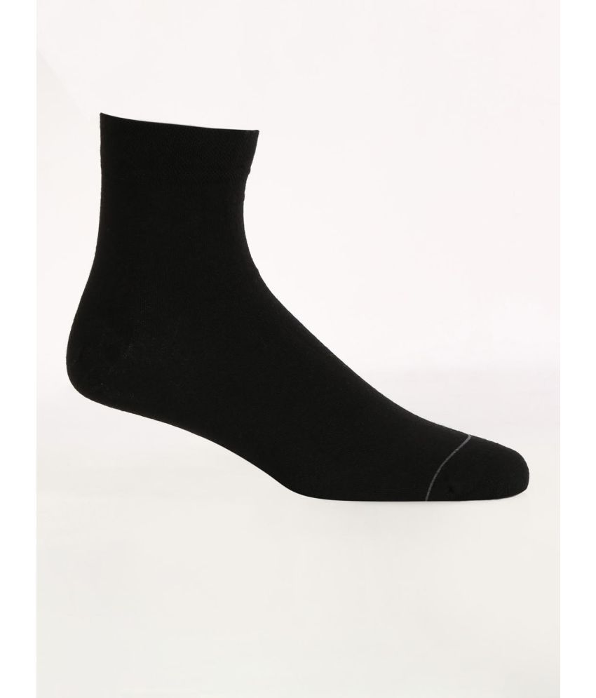     			Jockey 7396 Men Modal Cotton Ankle Length Socks with Stay Fresh Treatment - Black