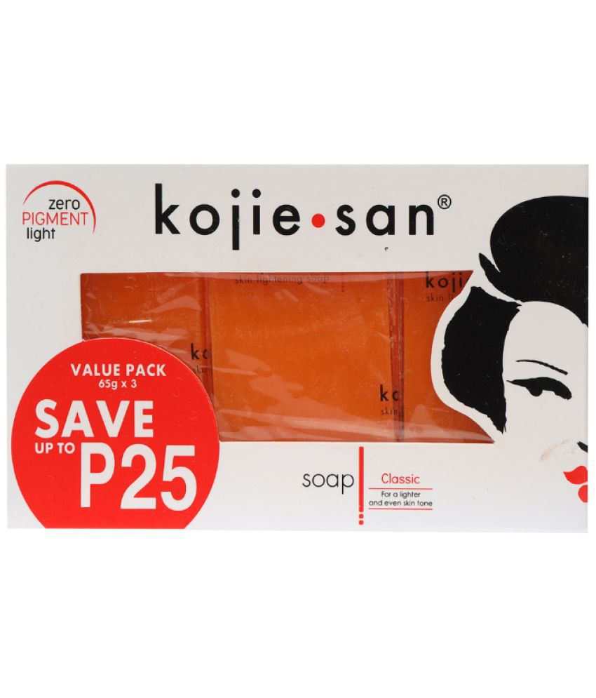     			Kojiesan Skin Whitening Soap for All Skin Type ( Pack of 3 )