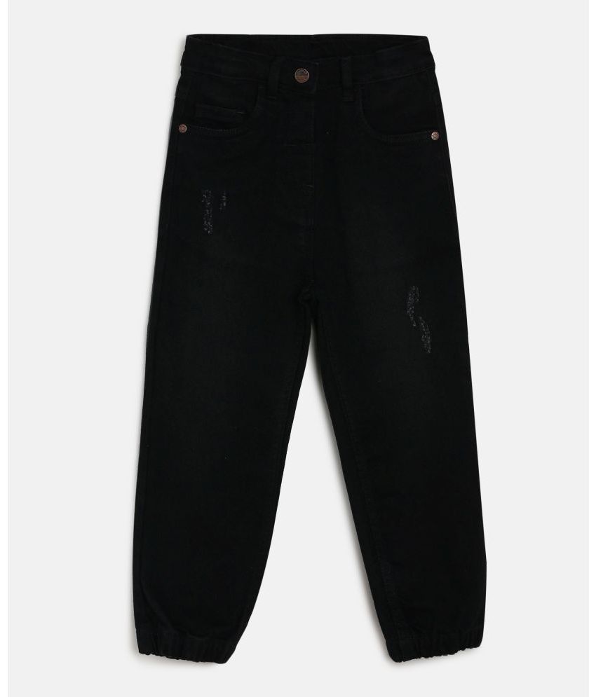     			MINIKLUB BLACK DENIM PANT For KIDS GIRLS