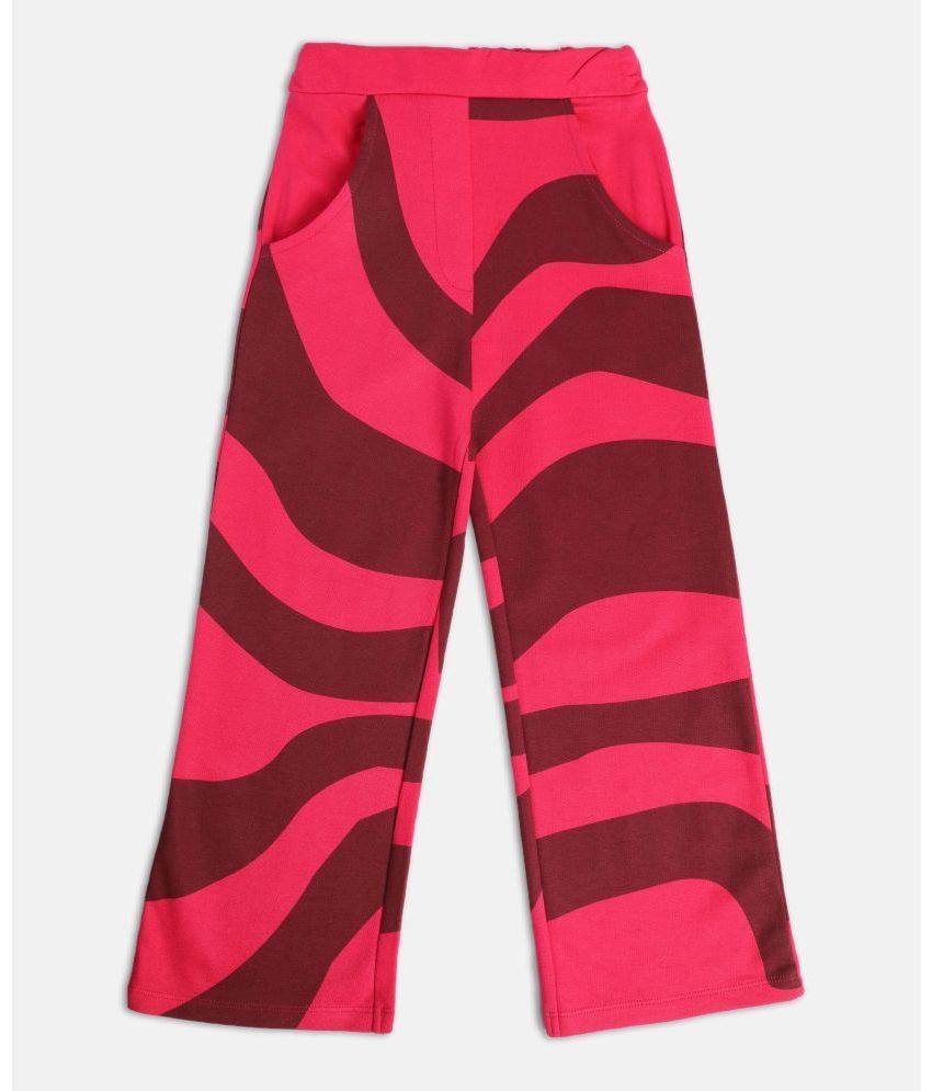     			MINIKLUB MAROON WOVEN PANT For KIDS GIRLS