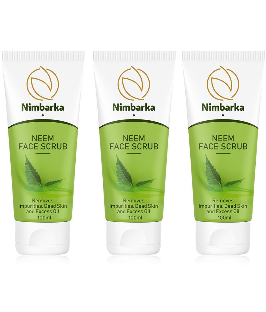     			Nimbarka Dark Spot Removal Facial Scrub For Men & Women ( Pack of 3 )