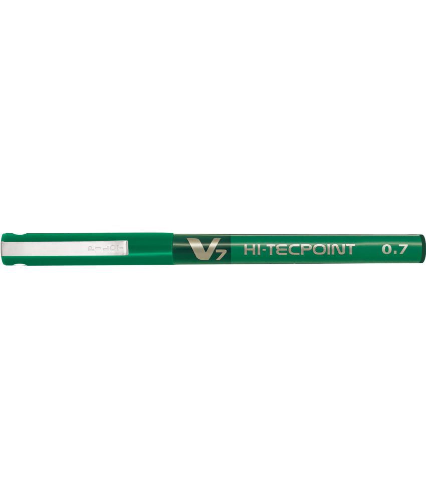     			Pilot Hi-Tecpoint V7 Green Pack of 12