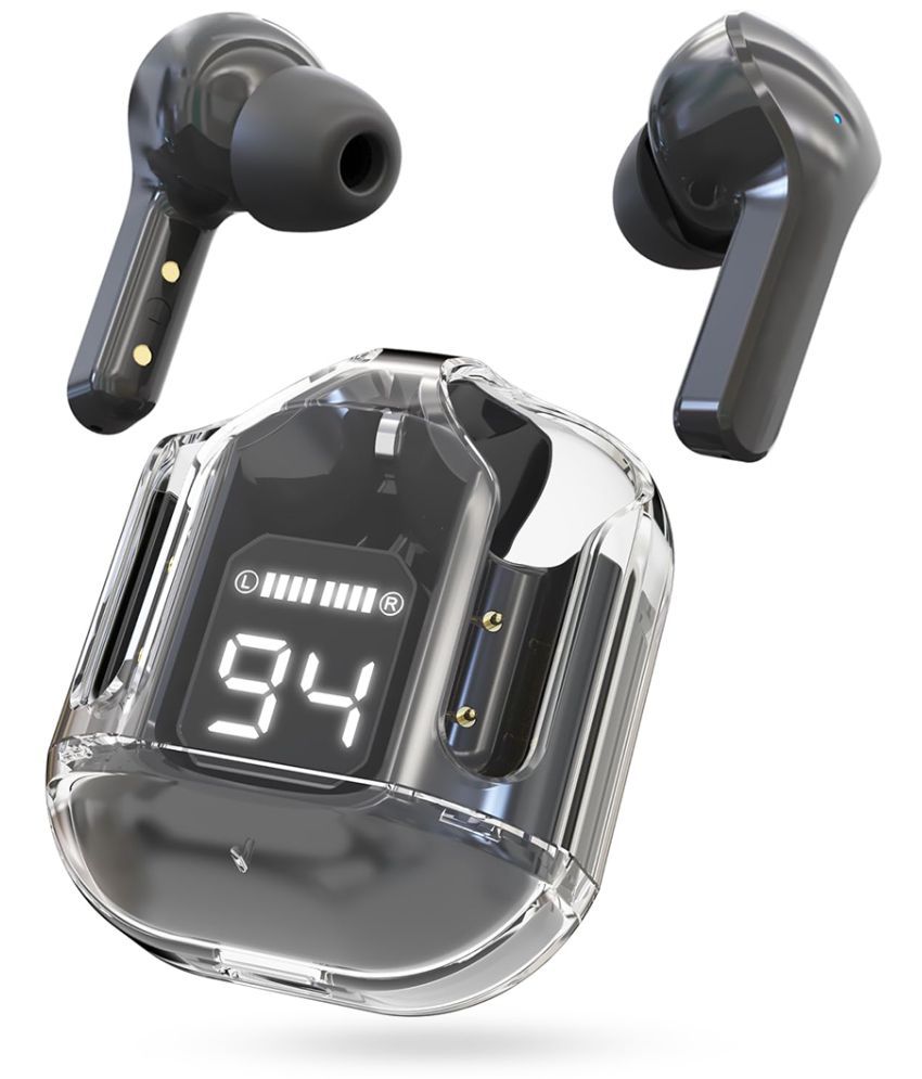     			Tecsox Ultrapod In Ear Bluetooth Earbuds | 5 Hr PlayTime | IPX4(Splash Proof) Powerfull Bass TWS-Bluetooth Headphone V 5.1 Black