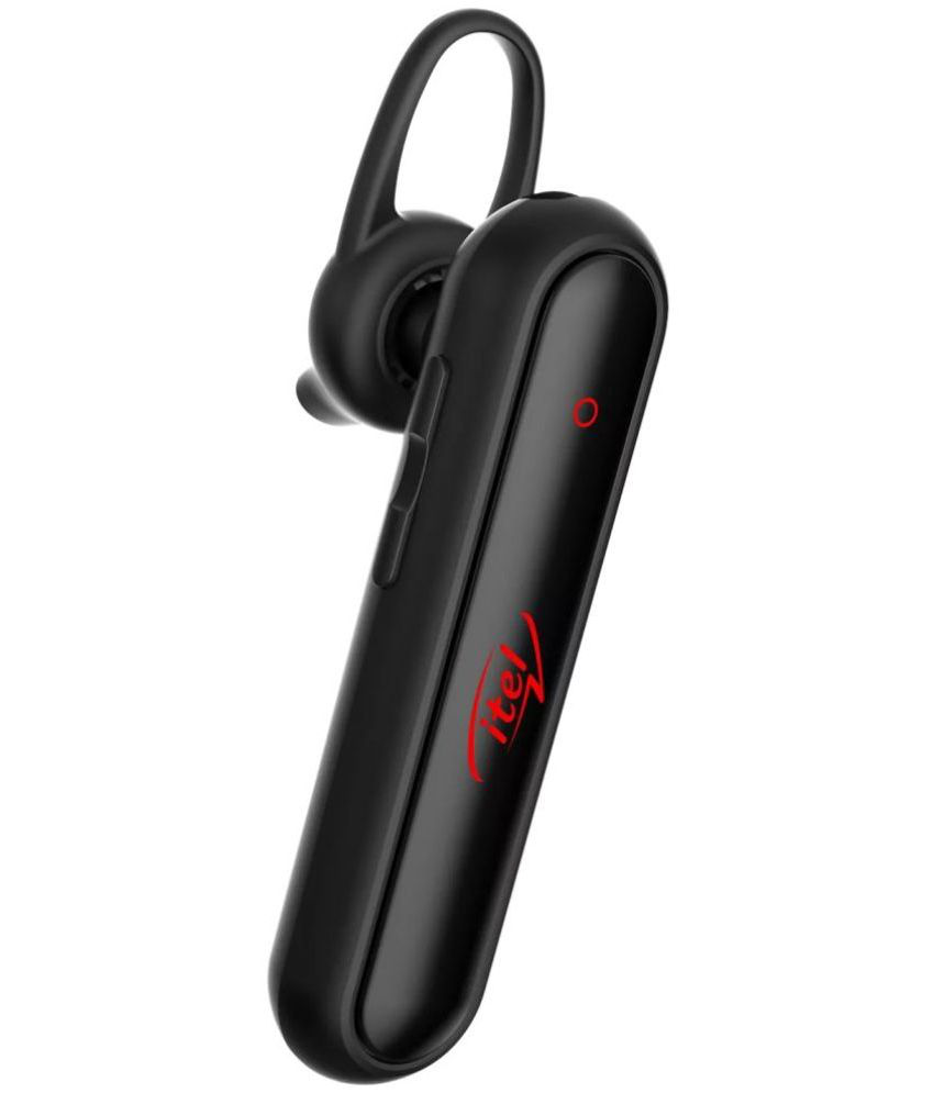     			itel ieb 32 In-the-ear Bluetooth Headset with Upto 10h Talktime Call Controls - Black