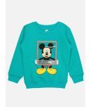 Bodycare Boys Mickey & Friends Printed Sweat Shirt - Green