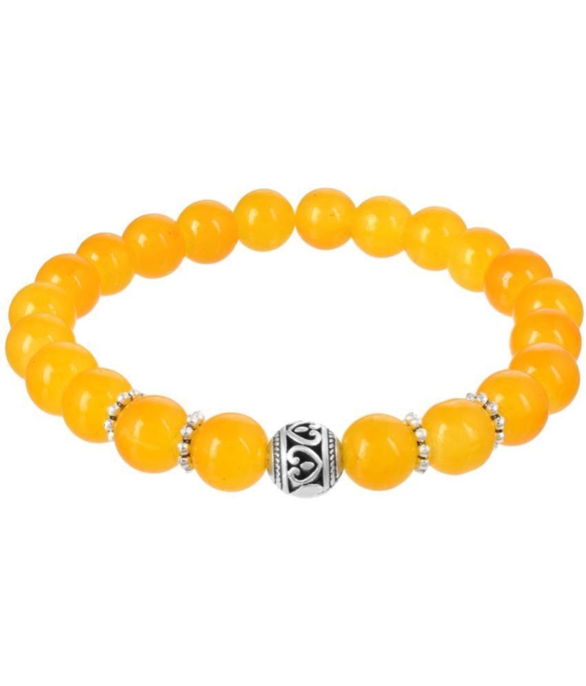     			ADMIER Orange Bracelet ( Pack of 1 )