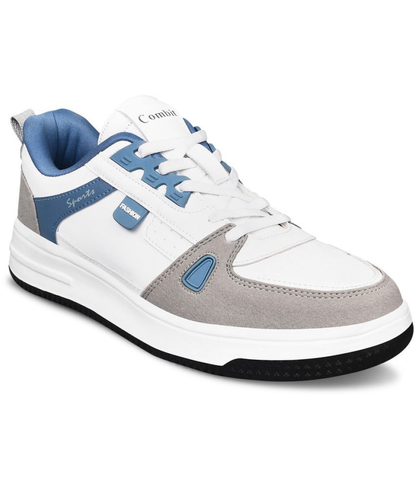     			Combit TENNIS-01 White Men's Sneakers