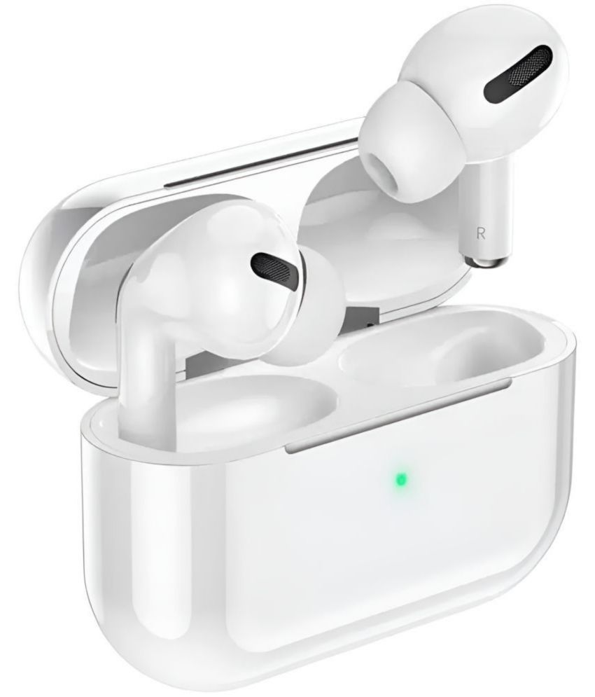     			Neo PRO EARBUDS Bluetooth True Wireless (TWS) On Ear 2 Hours Playback Active Noise cancellation IPX4(Splash & Sweat Proof) White