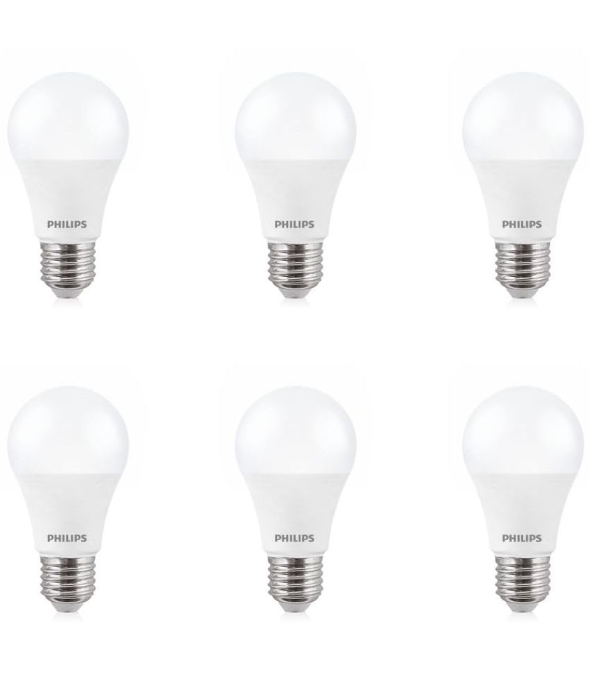     			Philips 12w Cool Day light LED Bulb ( Pack of 6 )