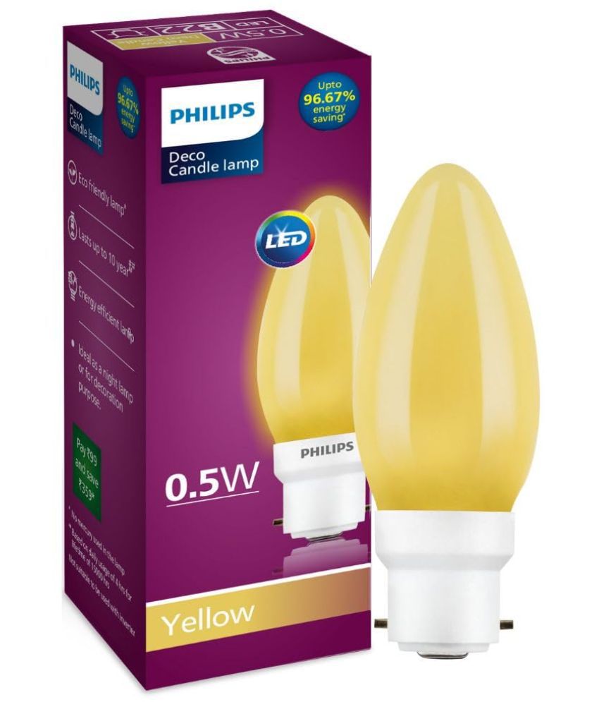     			Philips 1w Cool Day light LED Bulb ( Single Pack )