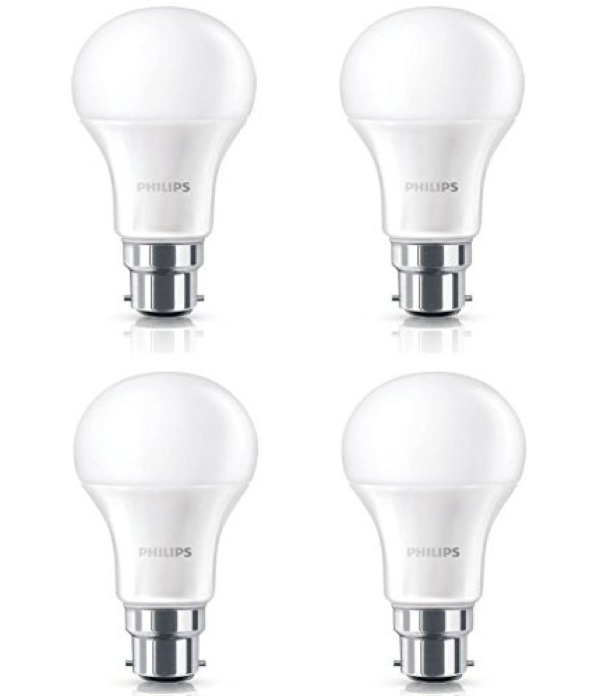     			Philips 7w Cool Day light LED Bulb ( Pack of 4 )