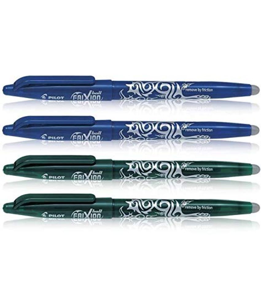     			Pilot Frixion Roller Pen Blue 2 and Green 2