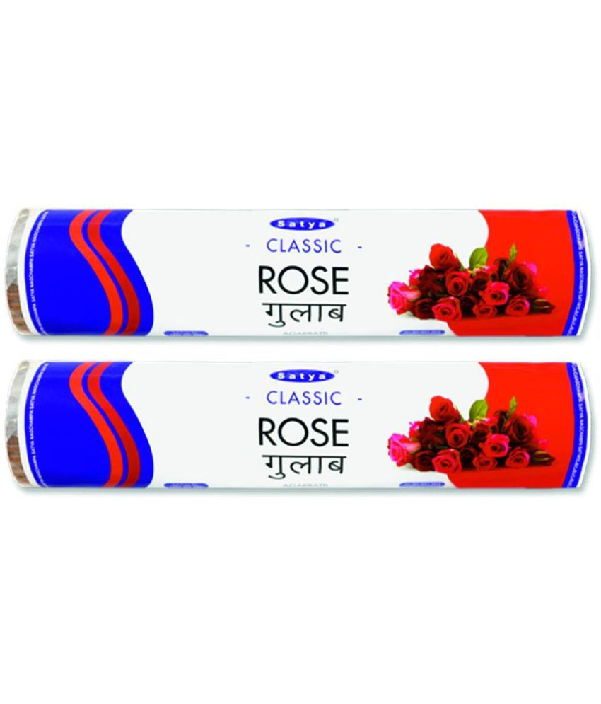     			Satya Incense Stick Rose 500 gm ( Pack of 2 )