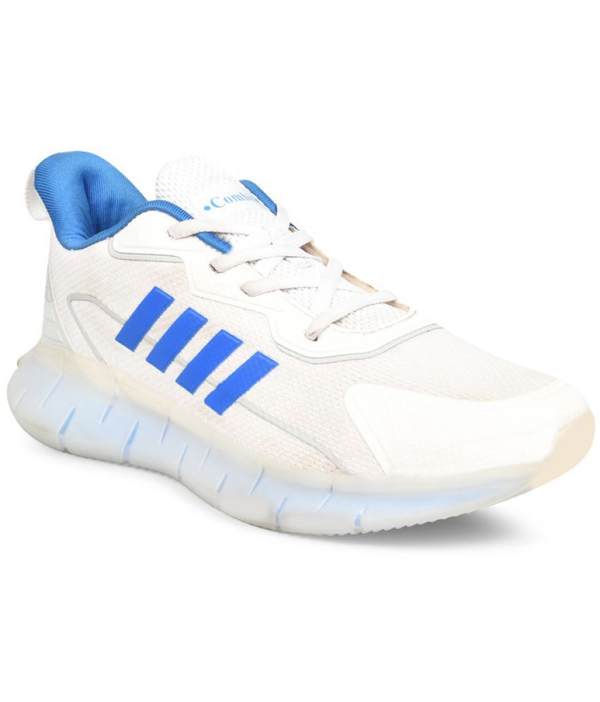     			Combit BOOST-01 White Men's Sports Running Shoes