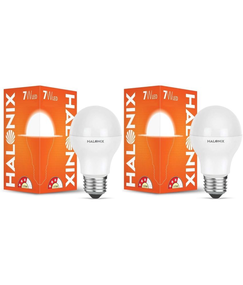     			Halonix 7w Cool Day Light LED Bulb ( Pack of 2 )
