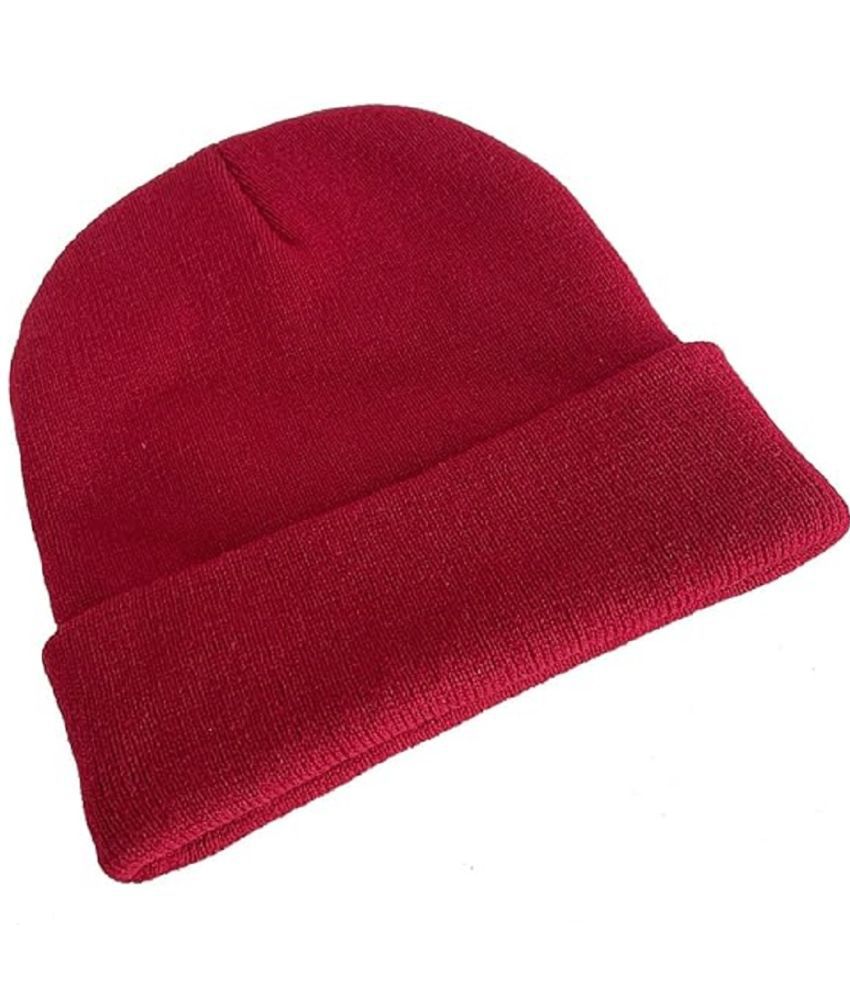     			Valdez School Winter Woolen Cap Beanies Warm Cold Weather Beanie Hats for Boys or Girls