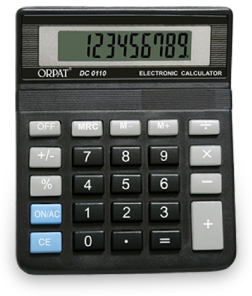     			Basic Desktop Calculators DC-0110 Black